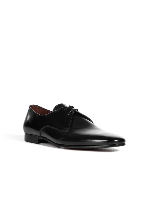 burberry black flat shoes|burberry lace up dress shoes.